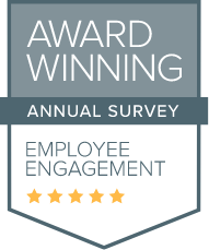 Employee Survey Award Plaque with 5 stars