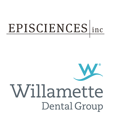 Episciences logo and Willamette Dental Group logo